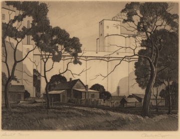 Charles Capps (1898-1981) "Sunlit Towers"