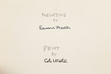 Edward Weston (1886-1958) Pepper No. 30, 1930