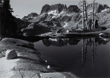 Philip Hyde, The Minarets, Sierra Nevada, California, 1950 & John Sexton, Merced River and Forest, Yosemite, 1983