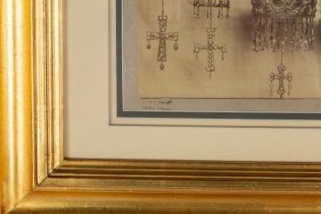 (2) Louis C. Tiffany Archival Photographs