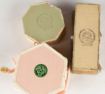 (3) Shaker Poplarware Sewing Boxes