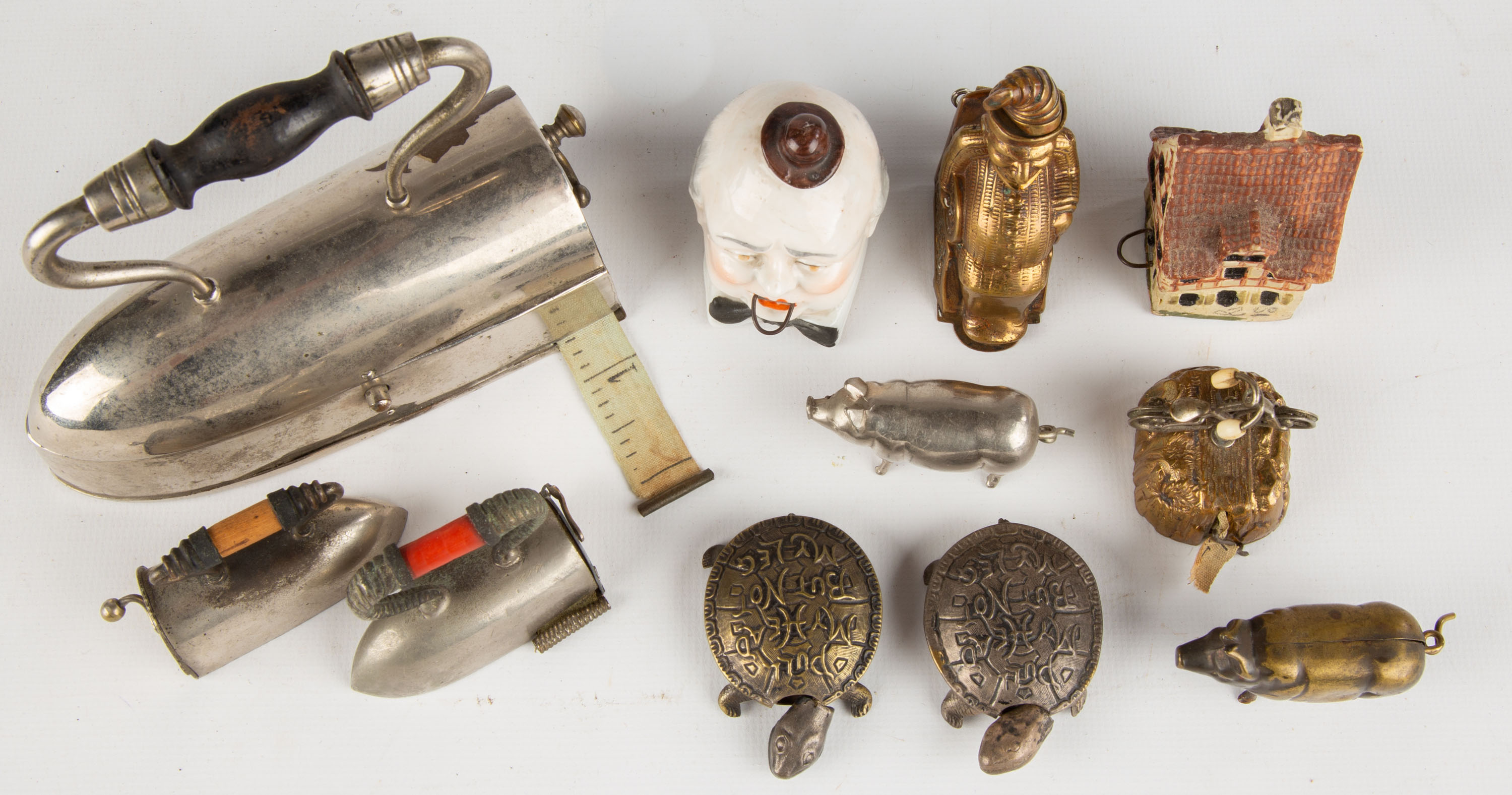 Antique Sewing Novelty Measuring Tapes Cottone Auctions