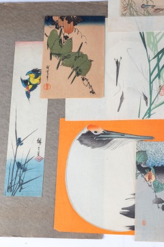 Japanese Woodblock Prints with Birds