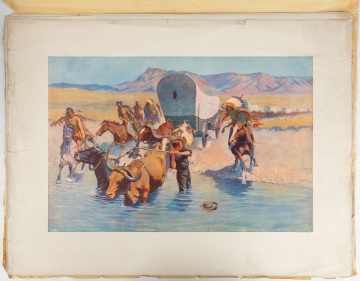 (5) Frederick Remington Lithographs by Colliers Weekly