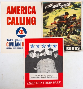 (5) WWII Posters