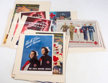 WWII American Red Cross Pop Up's & Small Posters