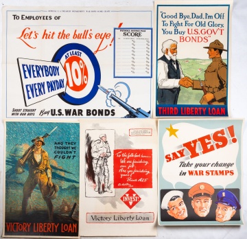 (5) WWII Posters