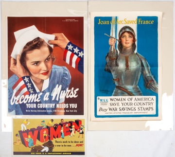 (9) WWII, Women Themed War Posters