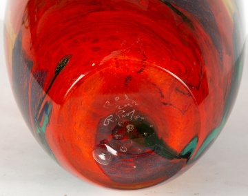 Robert Pierini (French, b. 1950) Blown Glass Vase