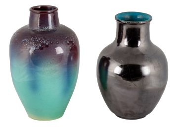 (2) Studio Pottery Vases