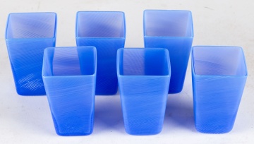 (6) Venetian Glass Tumblers