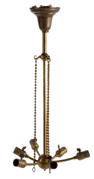 Tiffany Style Bronze Hanging Fixture