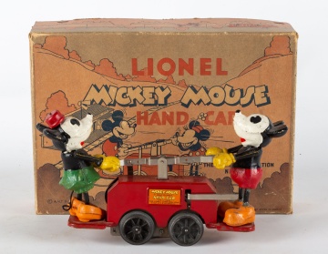 Lionel Mickey Mouse Hand Car