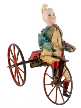 19th Century Velocipede Clockwork Toy