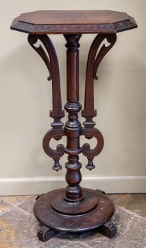 Aesthetic Mahogany Pedestal