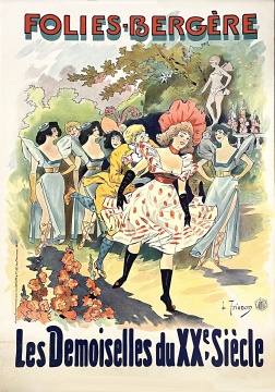 Louis Trinquier-Trianon, Folies Bergère - Les Demoiselles du Xxe Siècle