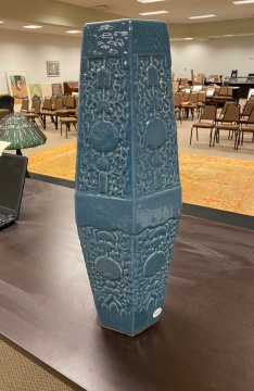 Chinese Hexagonal Porcelain Vase