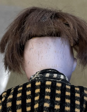 (2) Antique German Googly Eyed Dolls