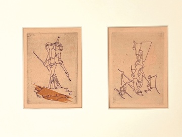 Yves Tanguy (French/American, 1900-1955) L'Antitete, 1949