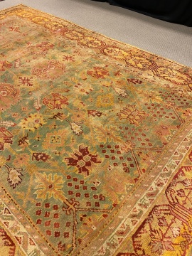 Turkish Oushak Room Size Rug