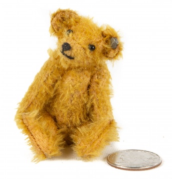 Miniature Steiff Teddy Bear with Button