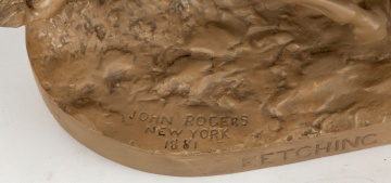 John Rogers (American, 1829-1904) "Fetching the Doctor"