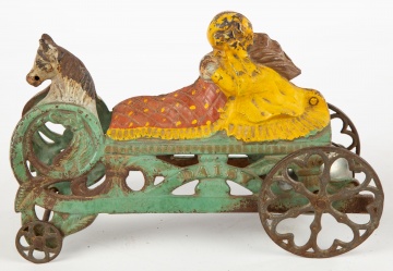 Daisy Cast Iron Bell Pull Toy