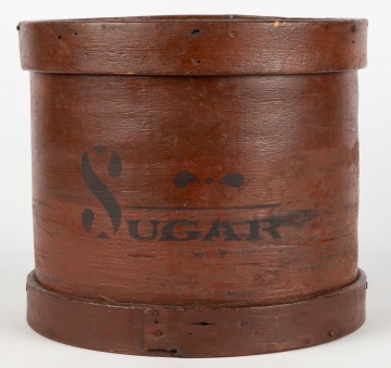 19th Century Painted Sugar Pantry Box