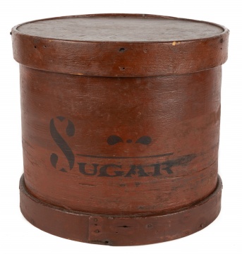 19th Century Painted Sugar Pantry Box