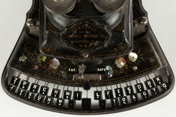 Rare Antique Crandall New Model Typewriter