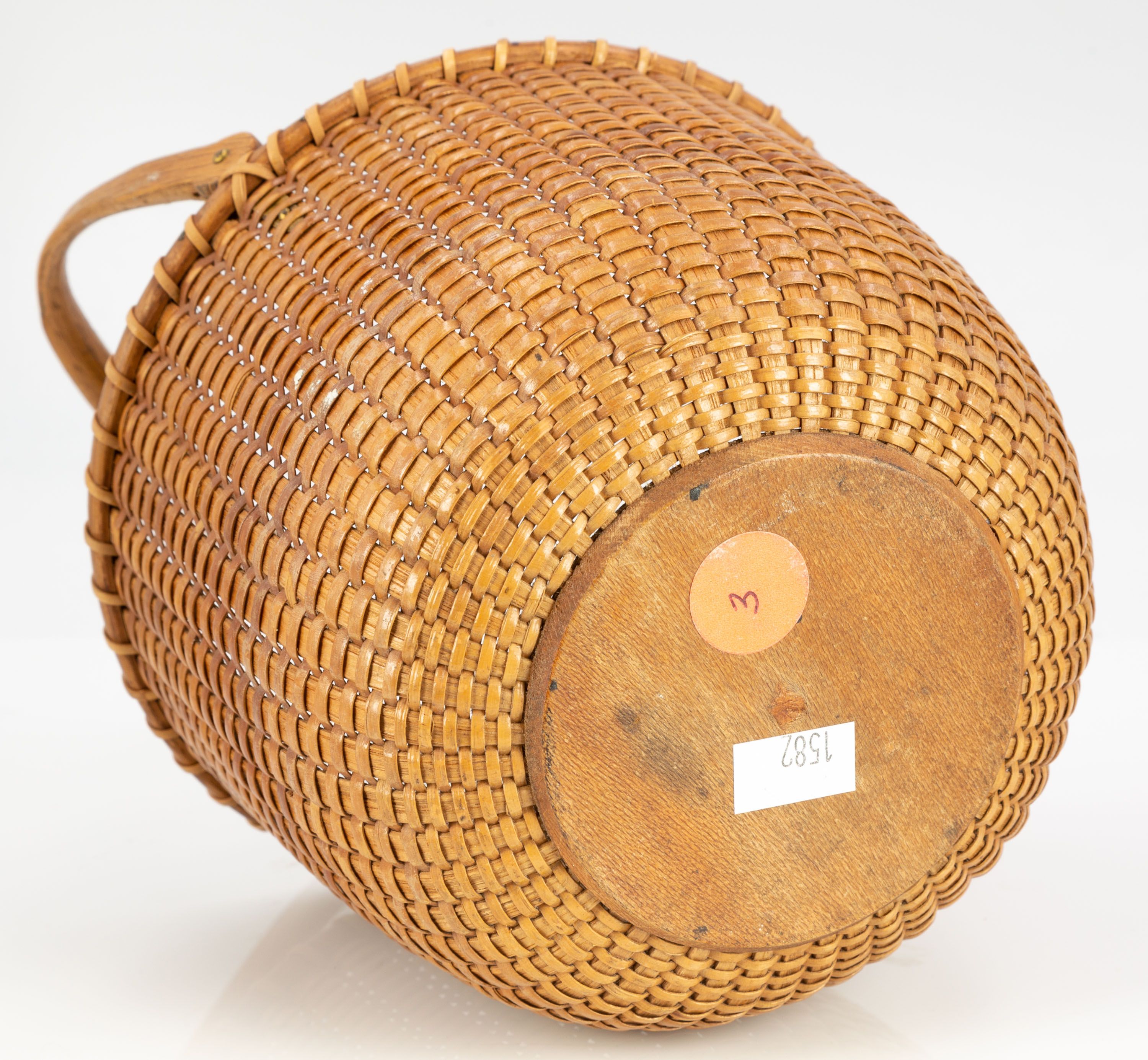 Vintage Nantucket Basket Cottone Auctions