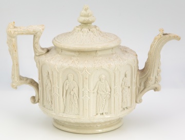 Attributed to Charles Meigh, Apostle Teapot