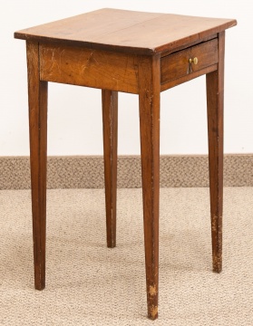 Hepplewhite Cherry 1 Drawer Stand