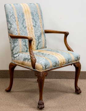 English Walnut Armchair