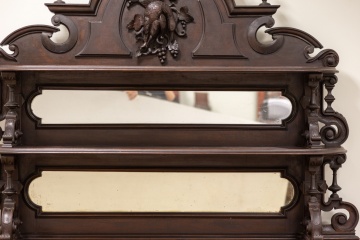 19th Century Walnut Hunt Sideboard