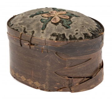 19th Century Horn Sewing Box