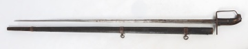 Rare Polish or Hungarian Hussars, Estoc or thrusting sword