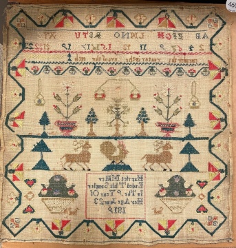 1812 Sampler Needlework