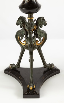 Attributed to F. Barbedienne, Pair of French Empire Candelabras