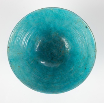 Early Chinese Robin Egg Blue Glaze Bowl