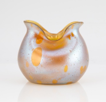 (2) Loetz Art Glass Vases