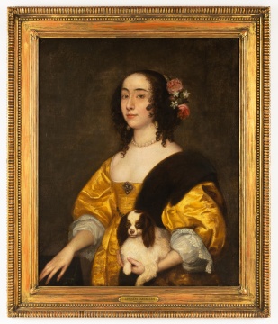 17th Century English Portrait, School of Van Dyke