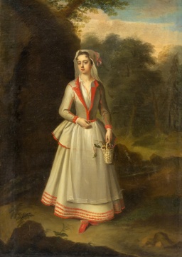Portrait of Frau Gräff von Bückeburg