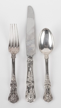 Tiffany & Co. "English King" Sterling Silver Flatware Service
