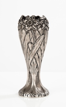 Shiebler Sterling Art Nouveau Vase