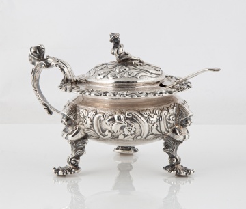 George III Silver Mustard Pot