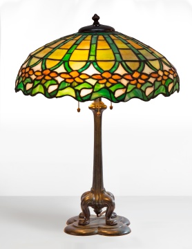 Duffner & Kimberly "Pompeian" Table Lamp