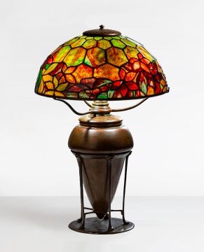Tiffany Studios, New York "Woodbine" Table Lamp