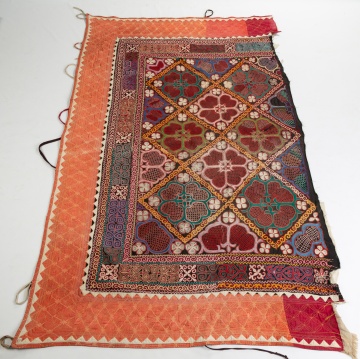 (2) Indo-Persian and Suzani  Textiles