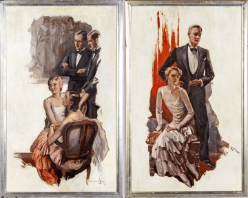 (2) Alexander Levy (American, 1881-1947)